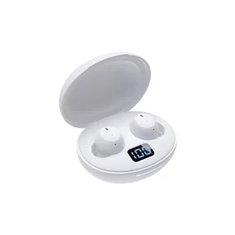   WHITE SHARK GEB-TWS02W VORTEX-W bluetooth fülhallgató, fehér