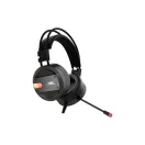 BARACUDA BGH-031B CONCH-B vezetékes gamer fejhallgató mikrofonnal, fekete