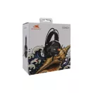 BARACUDA BGH-031B CONCH-B vezetékes gamer fejhallgató mikrofonnal, fekete