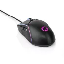 Nedis GMWD510BK gamer egér, állítható 800 / 1200 / 2400 / 3200 / 4800 / 7200 dpi | Gombok száma: 6 | RGB