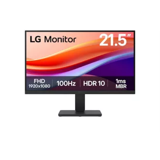   LG VA Full HD monitor 21,5" 22U401A-B, 1920x1080, 16:9, 250cd/m2, 5ms, 100Hz, HDMI/VGA