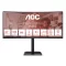 AOC Ívelt VA 120Hz monitor 34" CU34E4CV, 3440x1440, 21:9, 4ms, 350cd/m2, DisplayPort/2xHDMI/4xUSB-A, áll.mag., hangszóró