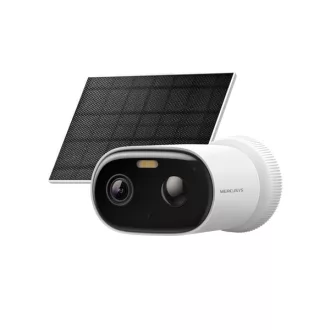   MERCUSYS Wireless Kamera Cloud kültéri éjjellátó + Okos Solar panel IP65, MC410 KIT
