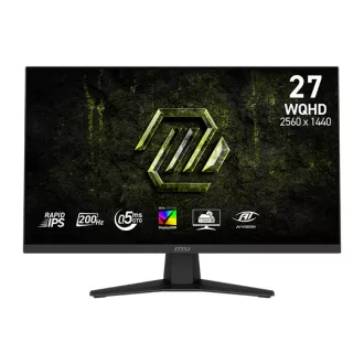   MSI Monitor GAMING MAG 274QF E20 RapidIPS 27" WQHD 2560x1440, 1000:1 CR, 250cd/m2, 1ms, 200Hz, DP, HDMI