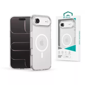   Devia Crystal Series Magnetic 360° kameravédős ütésálló tok - Apple iPhone Air - átlátszó