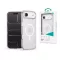 Devia Crystal Series Magnetic 360° kameravédős ütésálló tok - Apple iPhone Air - átlátszó