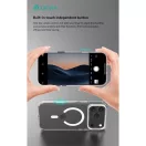 Devia Crystal Series Magnetic 360° kameravédős ütésálló tok - Apple iPhone Air - átlátszó