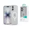 Devia Crystal Series Magnetic 360° kameravédős ütésálló tok - Apple iPhone 17 - átlátszó
