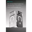 Devia Crystal Series Magnetic 360° kameravédős ütésálló tok - Apple iPhone 17 - átlátszó