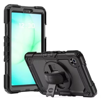   Tech-Protect Solid ütésálló tok Galaxy Tab A9/A11 8,7" kijelzővédővel - fekete - ECO