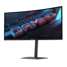 GIGABYTE Ívelt VA LED Monitor 34" G34WQC2 3440x1440, 2xHDMI/2xDisplayport