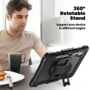 Tech-Protect Solid ütésálló tok - Lenovo TB-336 Idea Tab (K11 Gen 2) kijelzővédővel - fekete - ECO