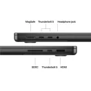 Apple Macbook Pro 14,2" M5 MAX, 18C CPU/40C GPU, 48GB/8TB - Space Black - HUN KB, Nanotexture