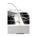 EATON UPS 3S Gen2 UPS DIN, 850VA, 510W, Input: Schuko, Outputs: 8x Schuko, szünetmentes tápegység, USB