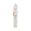 Nedis ESOC630F1WT 6 aljzatos elosztó, 3 m, 3680 W, 16 A, fehér