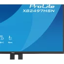 IIYAMA ProLite monitor, IPS, 23.8", 1920x1080, 16:9, 350 cd/m˛, 1ms, 1500:1, HDMI/DisplayPort/USB/RJ45