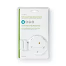 Nedis ALRMGBD20WT Ajtóablak-riasztó szirénával, Üvegtörés-érzékelő / Mágneses érzékelő | Elemmel működik | 2x CR2032