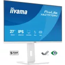 IIYAMA ProLite monitor, IPS, 27", 2560x1440, 16:9, 350 cd/m˛, 1ms, 1000:1, HDMI/DisplayPort/USB, fehér