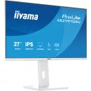 IIYAMA ProLite monitor, IPS, 27", 2560x1440, 16:9, 350 cd/m˛, 1ms, 1000:1, HDMI/DisplayPort/USB, fehér