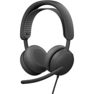   LOGITECH Fejhallgató 2.0 - Zone Wired 2 Mikrofonos, Grafitszürke