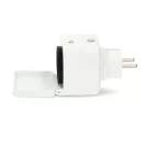 Nedis WIFIPO130FWT kültéri okos konnektor, Wi-Fi, IP44, fogyasztás mérő, 3680 W, földelt érintkező, Android™ / IOS