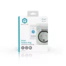 Nedis WIFIPO130FWT kültéri okos konnektor, Wi-Fi, IP44, fogyasztás mérő, 3680 W, földelt érintkező, Android™ / IOS