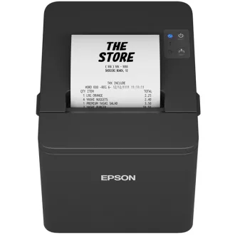   EPSON Blokknyomtató - TM-T20IV (101) (250mm/s, 203 DPI, 80mm, USB/RS-232, Fekete)