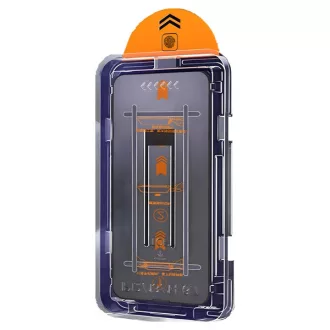   BLACKBIRD Kijelzővédő Üvegfólia 9H PRIVANCY FEKETE applikátorral Iphone 17AIR készülékhez