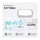 TP-LINK 4G/5G Modem + Wireless Router Dual Band AX3000 1xWAN/LAN(1000Mbps) + 2xLAN(1000Mbps), ARCHER NX505