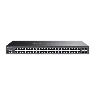   TP-LINK Switch 48x1000Mbps + 4x10Gbps SFP + 2xkonzol port, Menedzselhető, SG5452X