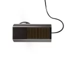 Nedis DUMCBS10BK álkamera (kamu), IP44, elem / napelem, kültéri, fali tartóval együtt