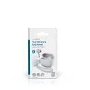 Nedis HPBT2400WT bluetooth fülhallgató (headset), érintésvezérlés, töltőtok, vezeték nélküli töltőtok, mikrofon