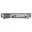 STRONG NVR1120-8P 12 csatornás videórögzítő, 8MP felbontás, alkalamazás vezérlés, 8 TB HDD támogatás, 4K, Fekete
