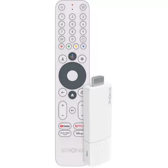   STRONG LEAP-AIR Google TV Stick, 4k ultra HD dekódolás, 2in1 távirányító, BT csatlakozás, Streaming