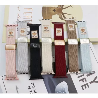   BLACKBIRD Szíj Iwatch készülékhez GOOD LUCK BEAR Rózsaszín 42/44/45/46/49 mm