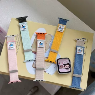   BLACKBIRD Szíj Iwatch készülékhez HOT DOG Világos barna Kék 38/40/41/S1042 mm