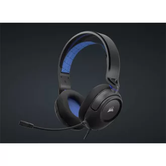   CORSAIR Vezetékes Headset, HS35 v2 Gaming, Multiplatform, kék