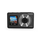 Nedis PCAM2530BK digitális fényképezőgép / kamera, dupla képernyő, 48 MPixel, 4K@30fps, 5 MPixeles CMOS
