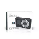 Nedis PCAM2530BK digitális fényképezőgép / kamera, dupla képernyő, 48 MPixel, 4K@30fps, 5 MPixeles CMOS