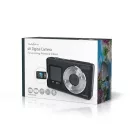 Nedis PCAM2530BK digitális fényképezőgép / kamera, dupla képernyő, 48 MPixel, 4K@30fps, 5 MPixeles CMOS