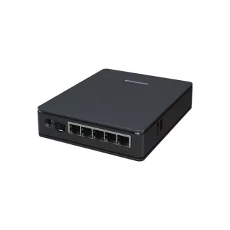   MIKROTIK Wireless Router 5x1000Mbps, 1x2500Mbps SFP, Wi-Fi 6, Falra szerelhető, E62IUGS-2AXD5AXT