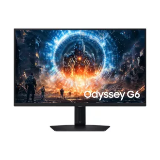   SAMSUNG Gaming 350Hz IPS monitor 27" Odyssey G6 G60F QHD (2560 x 1440), 16:9, 350 cd/m2, 1ms, Display Port, HDMI