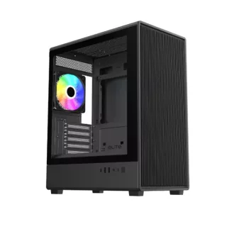   COOLER MASTER Ház Mini-ITX/Micro-ATX Elite 350 Black, Tápegység nélkül, fekete