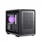 COOLER MASTER Ház Mini-ITX/Micro-ATX MasterFrame 400 Mesh Black, Tápegység nélkül, fekete