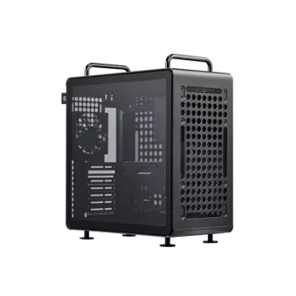   COOLER MASTER Ház ATX QUBE 540 Stardust Iron, Tápegység nélkül, ezüst