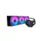 COOLER MASTER CPU hűtő ML Core Nex Digital 360 Black ARGB, Univerzális