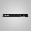 CYBERPOWER UPS, 6xC13,1xUSB 700VA 420W Aktív PFC,tiszta színuszos szünetmentes,LINE-INTERAKTÍV, AVR,színes LCD, 1U rack
