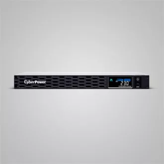   CYBERPOWER UPS, 6xC13,1xUSB 1500VA 900W Aktív PFC,tiszta színuszos szünetmentes,LINE-INTERAKTÍV, AVR,színes LCD, 1U rack