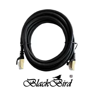 BLACKBIRD Kábel Patch UTP CAT.6A 5m Fekete