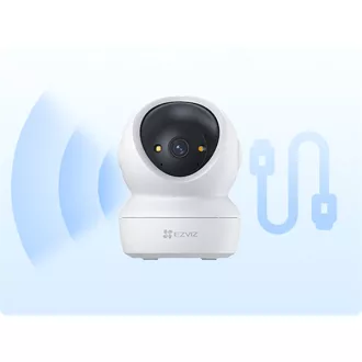   EZVIZ H6C G1 2K beltéri kamera, forgatható, dönthető, színes éjjellátó, emberi követés, kétirányú beszéd, követés